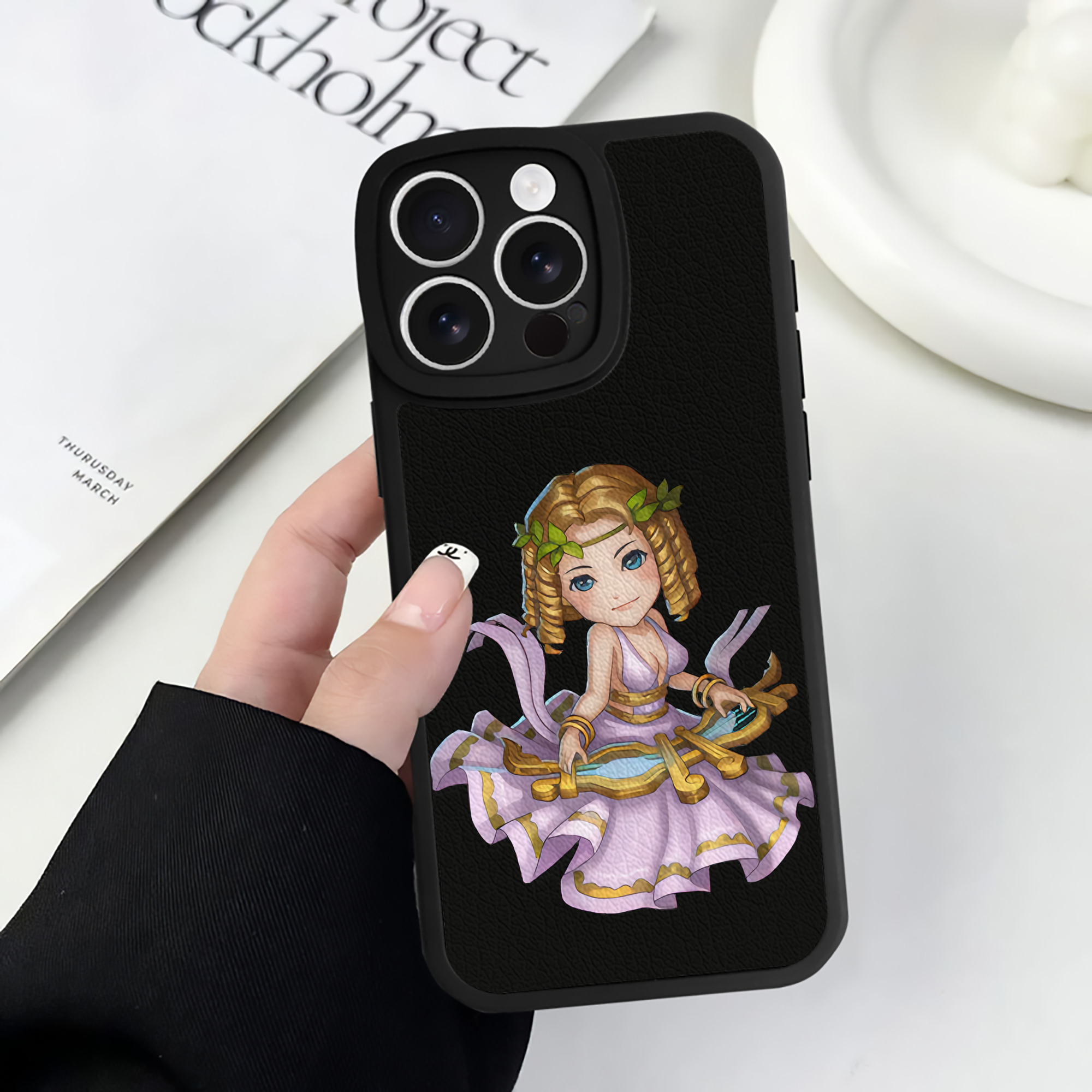 リーグ・オブ・レジェンド League of Legends LOL 【iPhone 16シリーズ対応】シリコンスマホケース（レザー調） 材質：シリコン